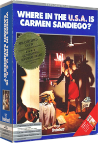 Where in the U.S.A. Is Carmen Sandiego? - Box - 3D Image