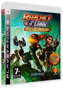 Ratchet & Clank Future: Quest for Booty - Box - 3D Image