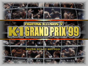 Fighting Illusion V: K-1 Grand Prix '99 - Screenshot - Game Title Image