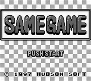 Same Game - Screenshot - Game Title Image