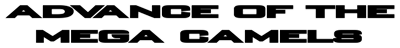Advance of the Mega Camels - Clear Logo Image