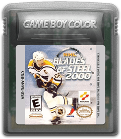 NHL Blades of Steel 2000 - Fanart - Cart - Front Image