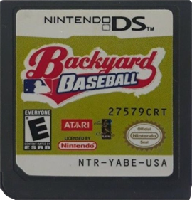 Backyard Baseball '09 - Cart - Front Image