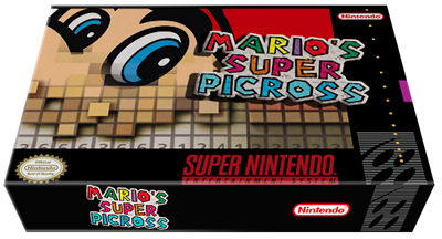 Mario no Super Picross - Box - 3D Image