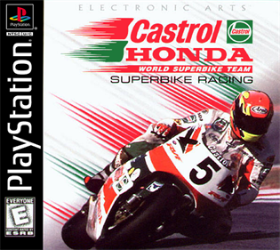 Castrol HONDA: World Superbike Team: Superbike Racing - Box - Front - Reconstructed Image