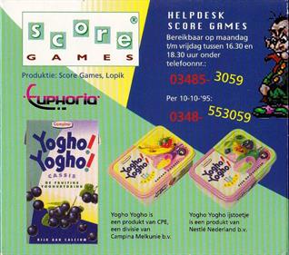 Yogho! Yogho! spel - Box - Back Image