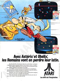 Astérix - Advertisement Flyer - Front Image