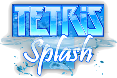 Tetris Splash - Clear Logo Image