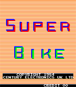 Super Bike - Screenshot - Game Title Image