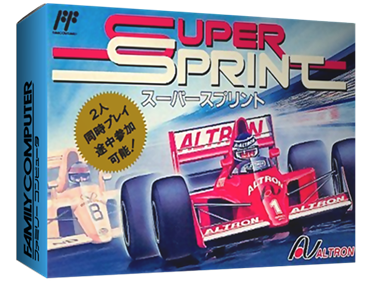 Super Sprint - Box - 3D Image