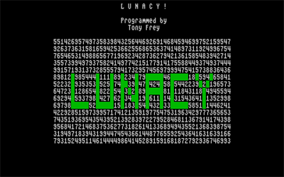 Lunacy - Screenshot - Game Title Image