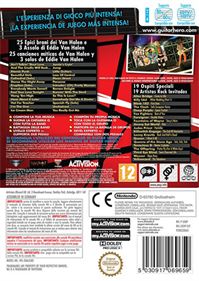 Guitar Hero: Van Halen - Box - Back Image