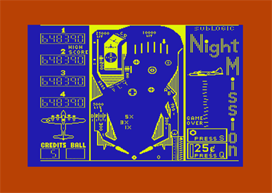 Night Mission Pinball - Screenshot - Gameplay Image