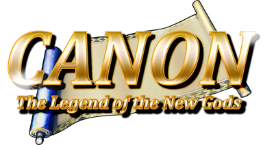 Canon: The Legend of the New Gods - Clear Logo Image
