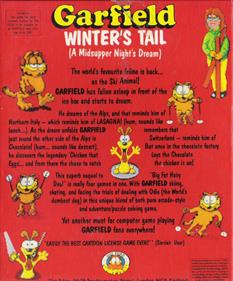 Garfield: Winter's Tail - Box - Back Image