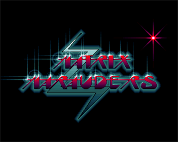Matrix Marauders - Screenshot - Game Title Image