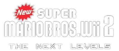 New Super Mario Bros. Wii 2: The Next Levels - Clear Logo Image