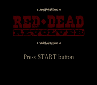 Red Dead Revolver - Screenshot - Game Title Image