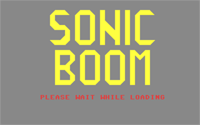 Sonic Boom (Activision) - Screenshot - Game Title Image
