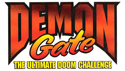 Demon Gate: 666 New Levels for Doom & Doom II - Clear Logo Image