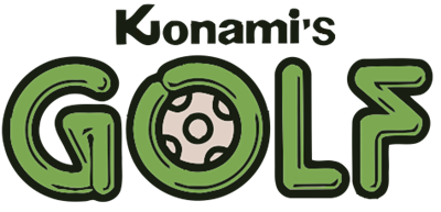 Konami's Golf - Clear Logo Image