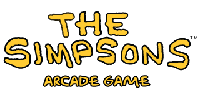 The Simpsons Arcade Game - Clear Logo Image