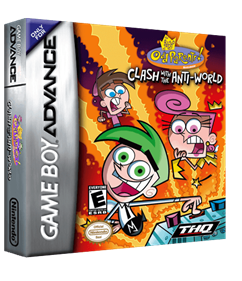 The Fairly OddParents! Clash with the Anti-World - Box - 3D Image
