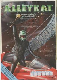 Demolition Mission: The Alleykat Space Racer - Advertisement Flyer - Front Image