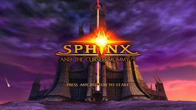 Sphinx and the Cursed Mummy - Screenshot - Game Title Image
