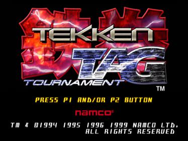 Tekken Tag Tournament - Screenshot - Game Title Image