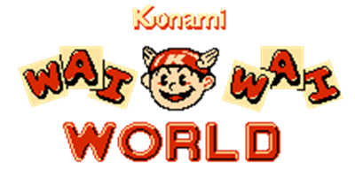 Konami Wai Wai World - Clear Logo Image