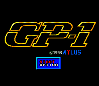 GP-1 - Screenshot - Game Title Image