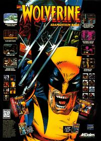 Wolverine: Adamantium Rage - Advertisement Flyer - Front Image