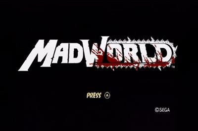 MadWorld - Screenshot - Game Title