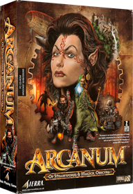 Arcanum: Of Steamworks & Magick Obscura - Box - 3D Image