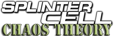 Tom Clancy's Splinter Cell: Chaos Theory - Clear Logo Image