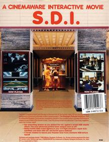 S.D.I - Box - Back Image