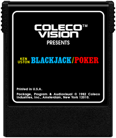 Ken Uston Blackjack/Poker - Cart - Front Image