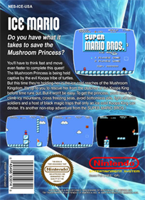 Ice Mario - Box - Back Image