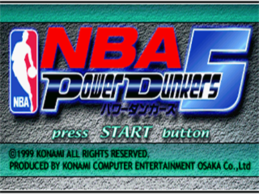 NBA In the Zone 2000 - Screenshot - Game Title Image