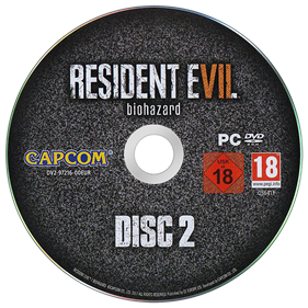 Resident Evil 7 Biohazard - Disc Image