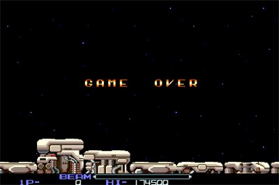 R-Type - Screenshot - Game Over Image