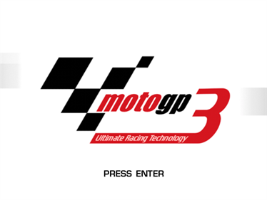 MotoGP 3: Ultimate Racing Technology - Screenshot - Game Title Image
