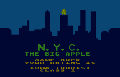 N.Y.C.: The Big Apple - Screenshot - Game Over Image