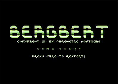Bergbert: Der Racher - Screenshot - Game Over Image