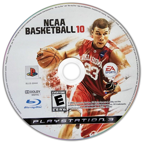 NCAA Basketball 10 - Disc Image