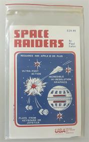 Space Raiders (United Software of America) - Box - Front Image