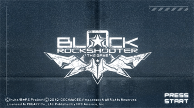 Black Rock Shooter: The Game - Screenshot - Game Title Image