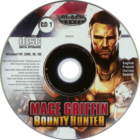 Mace Griffin: Bounty Hunter - Disc Image