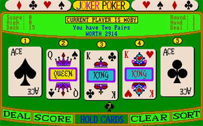 Aussie Joker Poker: A Gambling Game of Skill & Chance - Screenshot - Gameplay Image